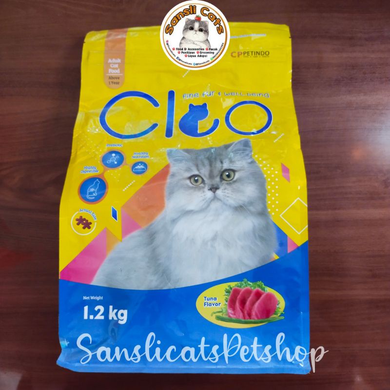 CLEO TUNA FLAVOR MAKANAN KUCING 1,2 KG