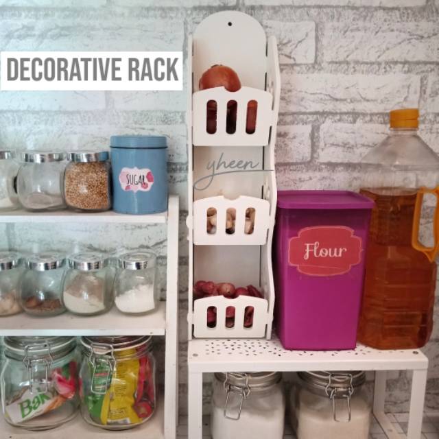 Decorative Rack / Rak Serbaguna / Rak bawang