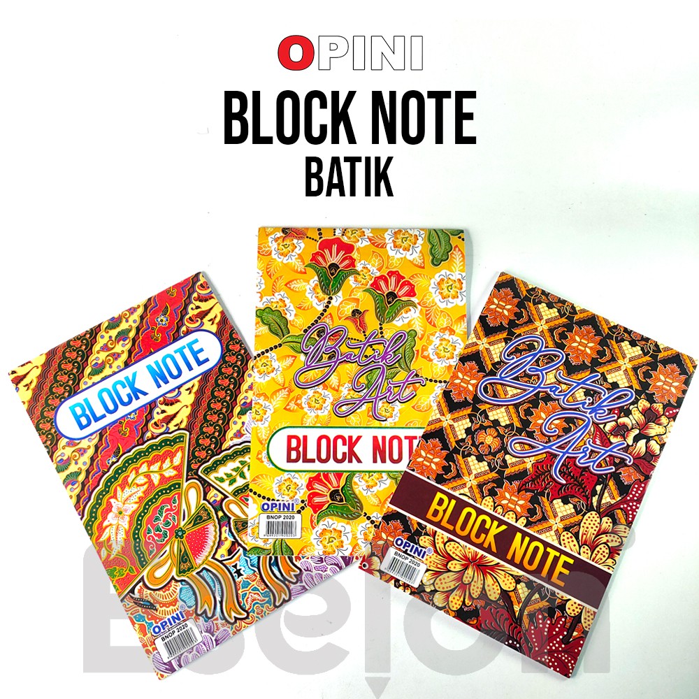 Block note / Block Note A5 Garis Opini / Notebook Opini