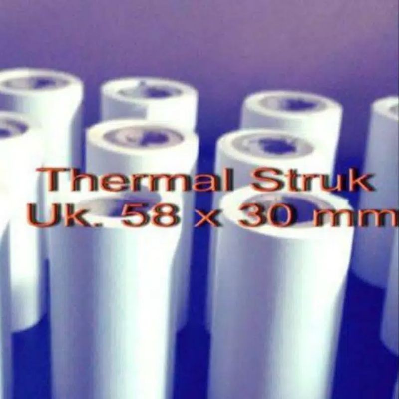 Thermal Struk 58 x 30 mm