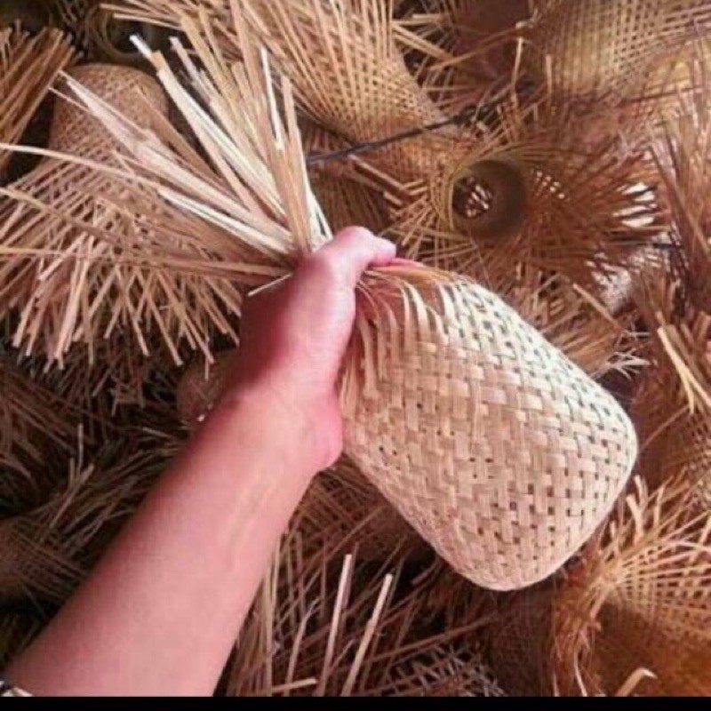 keranjang besek salak bambu