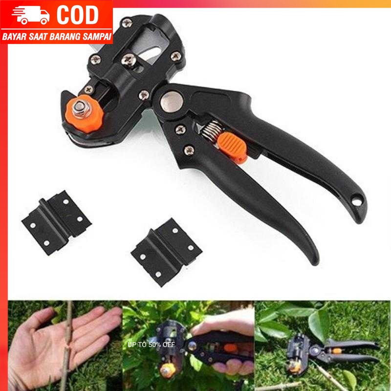 (100% BARANG ORI) Taffware Gunting Okulasi Sambung Batang Tanaman Grafting Pruning Tool