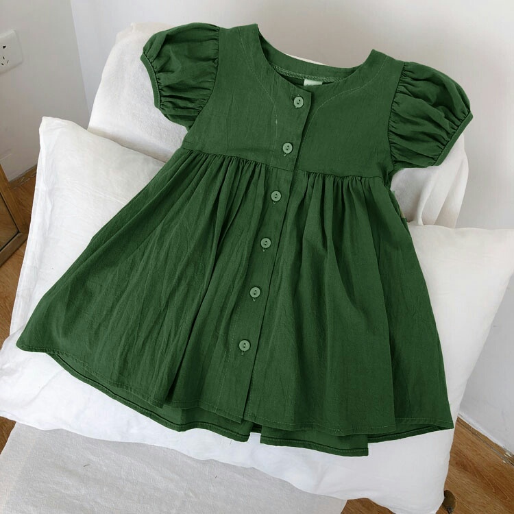 Baju Dress anak perempuan  umur 3-5 Tahun megan MS