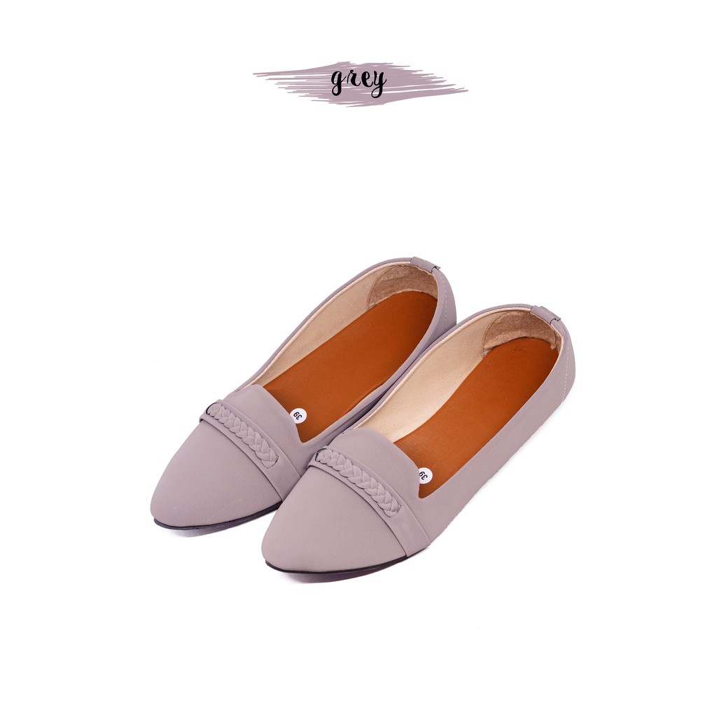 Flatshoes Pita Kepang - Sepatu Wanita