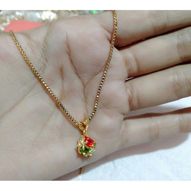 xuping kalung liontin permata