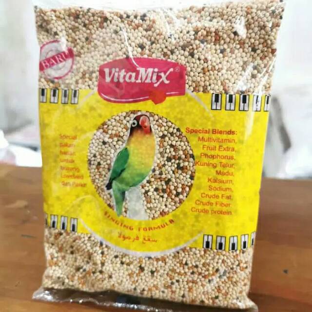 VITAMIX lovebird pakan lovebird miled campur vitamik lb