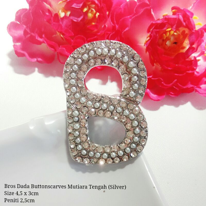 BROS BUTTONSCARVES KW (PART 5) BROS B-MutiaraTengahSilver