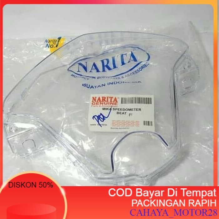 Termurah Cover mika spidometer motor honda beat fi 2013 - 2015 terlaris termurah Aufia Sparepart Mot