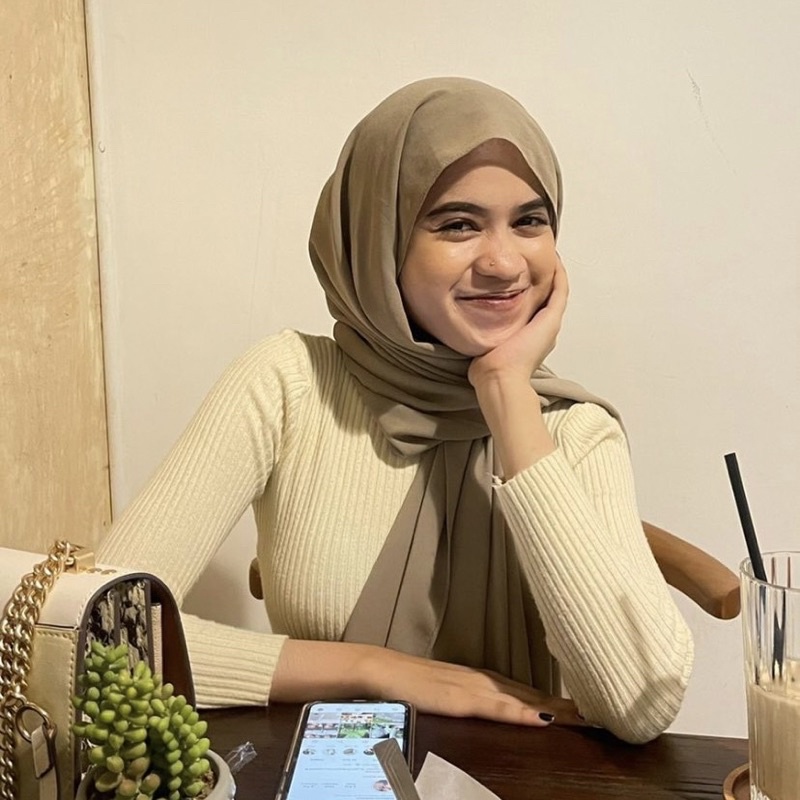 ASOKA Inner Rajut Aisha Hijab Baju Dalaman Turtleneck Knit Manset