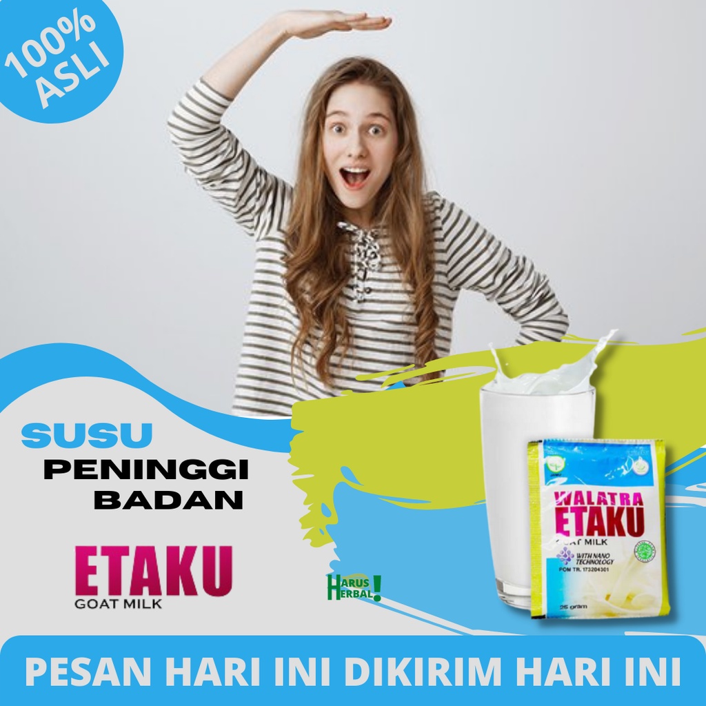 

ETAKU – Susu Peninggi Badan Original / Susu Penambah Tinggi Badan - Susu Kambing Etawa