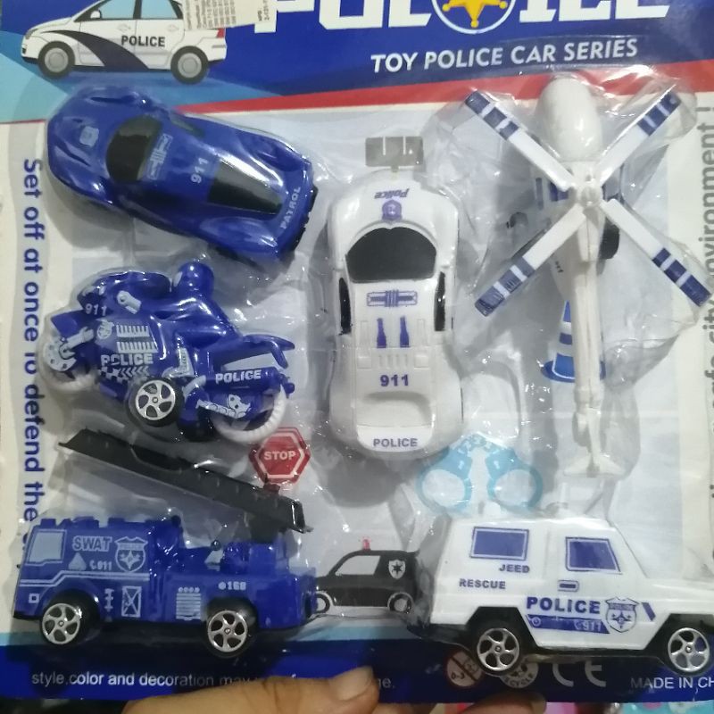 MAINAN KENDARAAN POLICE CAR SERIES