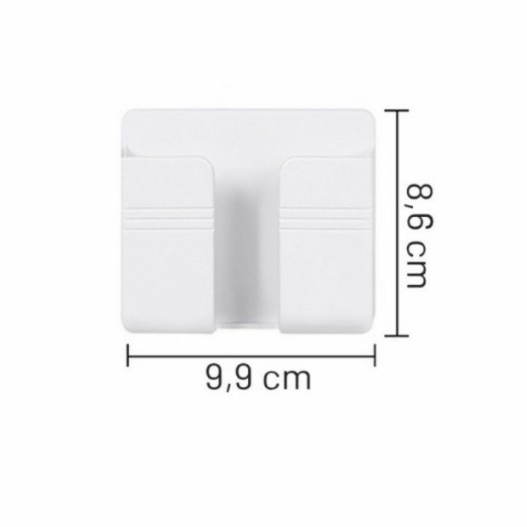 [BISA COD] Rak hp akrilik holder hp tempel tembok holder hp tempel dinding wall phone holder gantungan hp remot