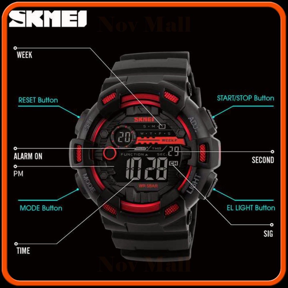 SKMEI Jam Tangan Digital Pria - DG1243