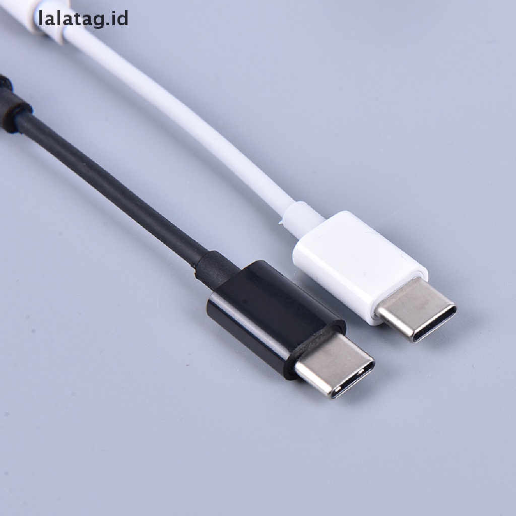 (Flyag) Kabel Adapter USB Tipe-C Ke Jack Audio Aux 3.5MM Untuk Earphone / Headphone