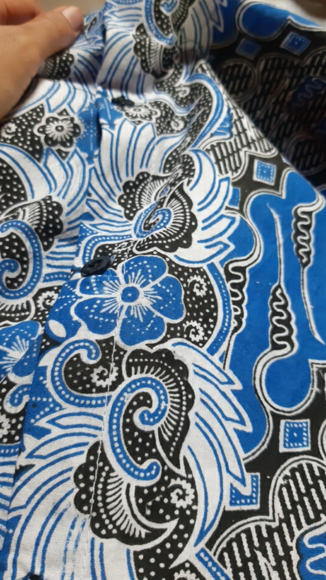 Atasan Batik Dolby Dolbi Dobby Doby Tenun Sutra Tulis Halus Katun Atbm Baron ,sarombit Atasan