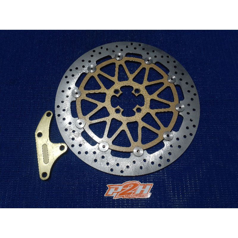disc brake / piringan cakram floating PSM 320mm satria 2tak hiu lumba / smash / shogun