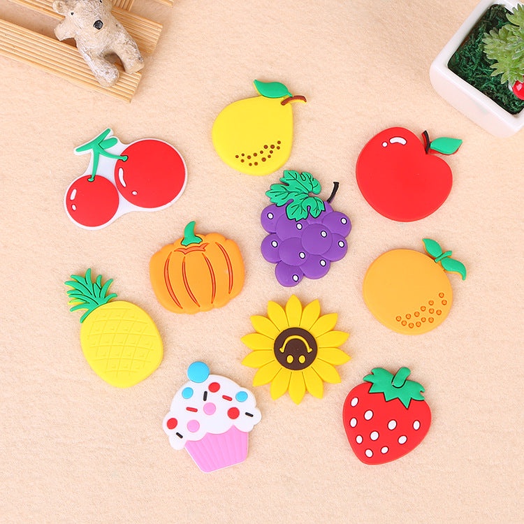 Tempelan Kulkas Karet Buah