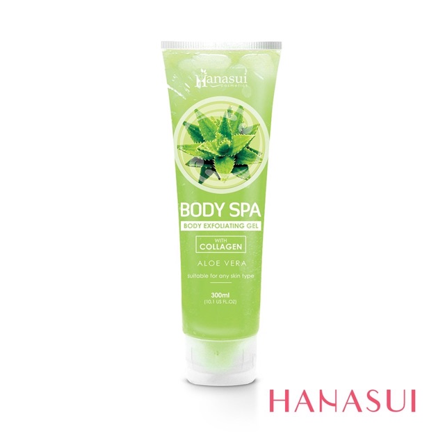 Hanasui Body Spa Exfoliating Gel Series Perontok Daki