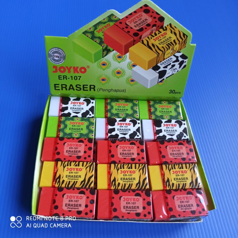 

Penghapus/setip ER-107 Joyko motif hewan