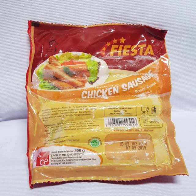 

Fiesta sosis ayam 300gr chicken sausage