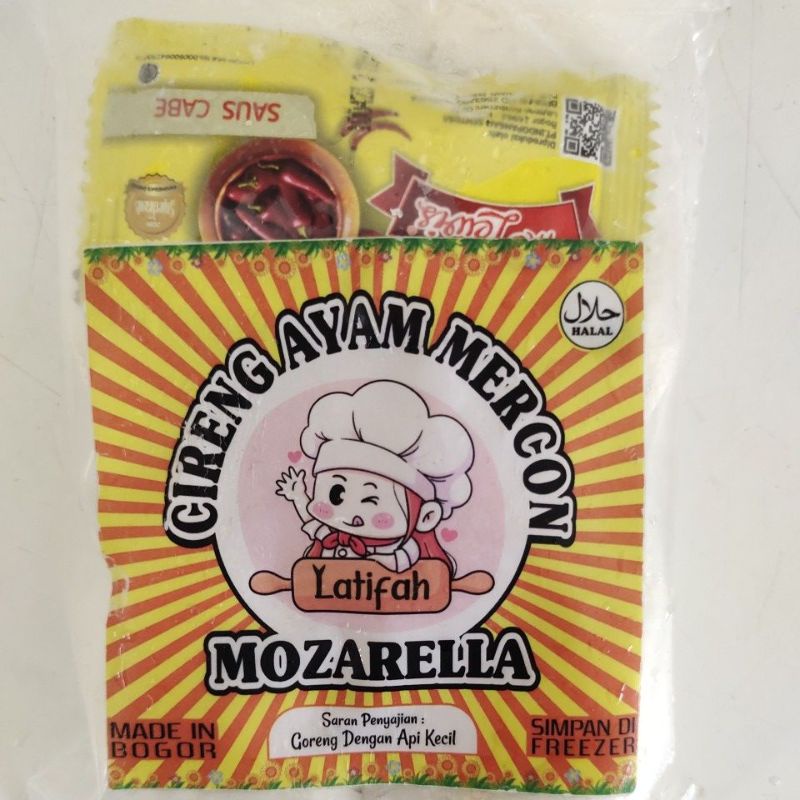 

CIRENG MOZARELLA ISI AYAM MOZARELLA PEDAS