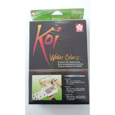 

SAKURA KOI WATER COLOR 36 WARNA