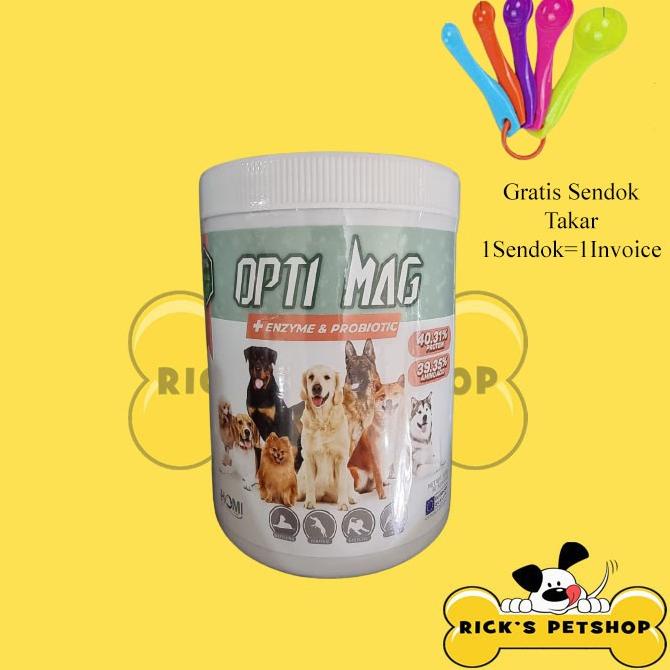 ORIGINAL OptiMag Suplemen vitamin anjing terbaik 500gram Murah