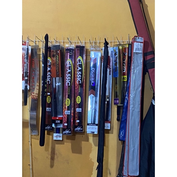 Joran tegek ringan 330cm second mulus