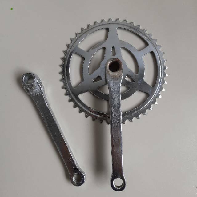 CRANK SET 44T SEPEDA ONTHEL / PHOENIX 26 inch / JENGKI