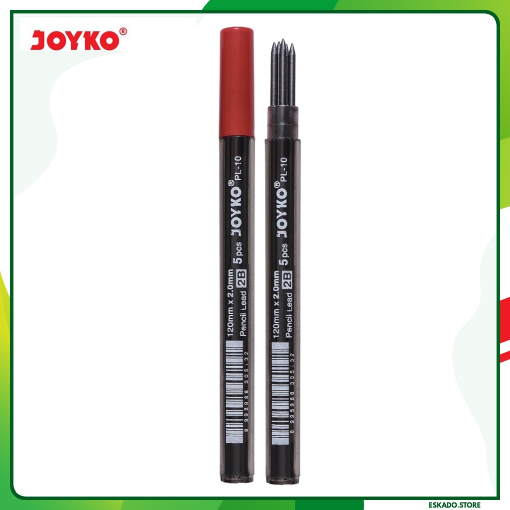 

Refill Pensil Mekanik / Refill Mechanical Pencil Joyko PL 10 2B 2.0mm