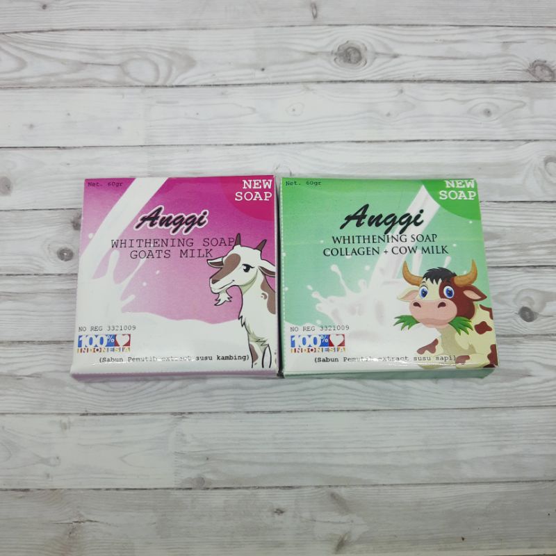 SABUN COLLAGEN SUSU KAMBING/SAPI 40 GRAM BY ANGGI