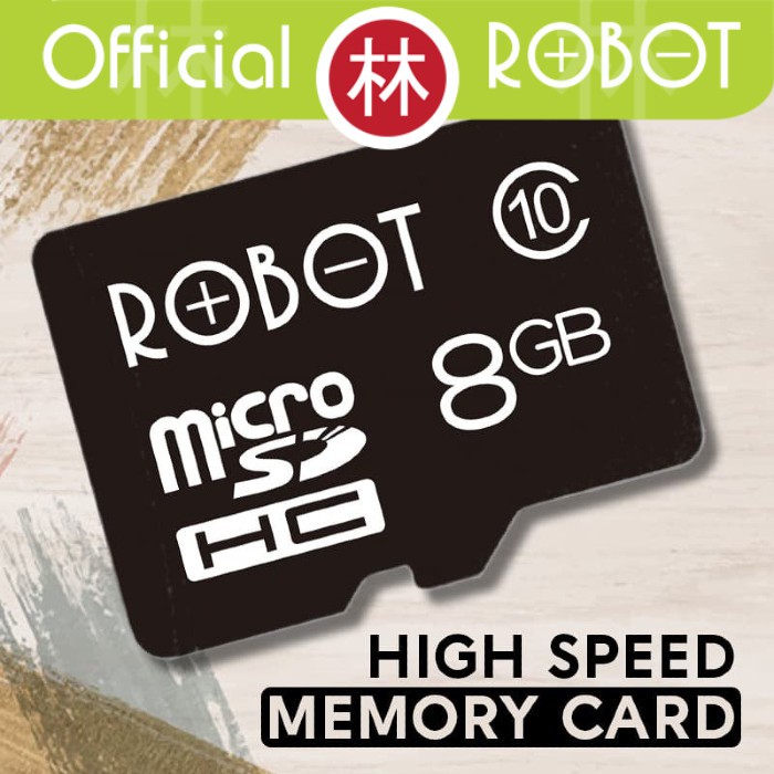 Robot RT8G Memory Card 8GB Class 10 TF Card Chip