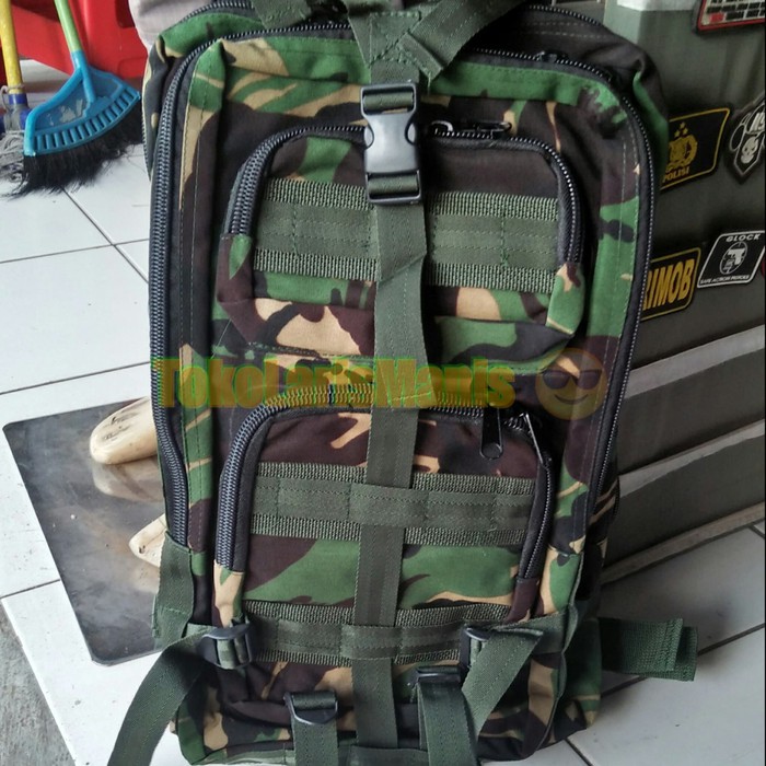 TSK   Lokal Tas Ransel Punggung Army 3P - loreng