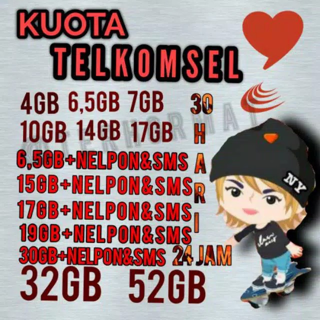 [MURAH] PAKET DATA TELKOMSEL ∣ KUOTA INTERNET ∣ PAKET DATA ∣ SIMPATI ∣ AS ∣ LOOOP