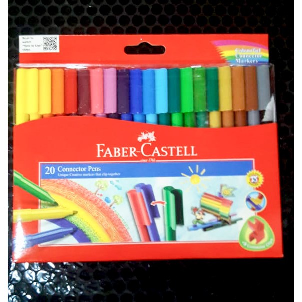 

Spidol Faber Castell 20 Warna/ Conector Pen Faber