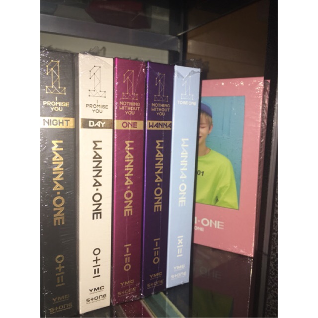 (BACA DESKRIPSI) Wanna One Album To Be One, I Promise U &Nothing Without You