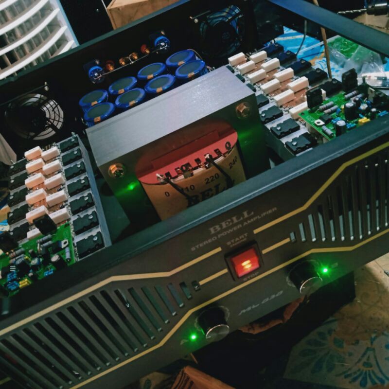 Power Amplifyer 20amper ct45 bell final 16set ,free peking kayu