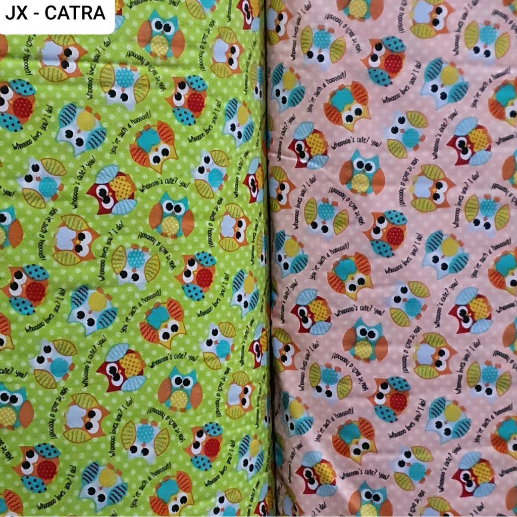 JAYATEX KAIN SPREI BAHAN KATUN LOKAL CVC CATRA (METERAN)