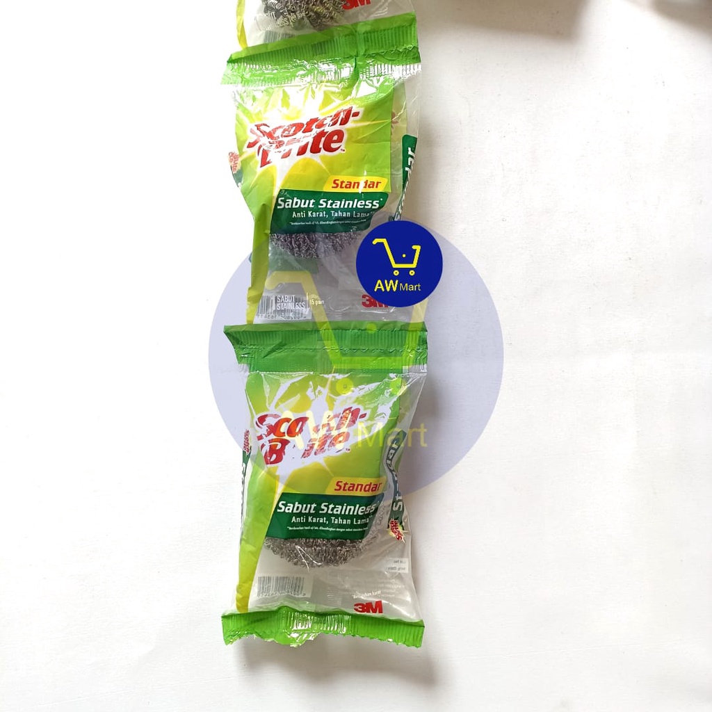 SCOTCH BRITE - SABUT SPONS, STAINLESS