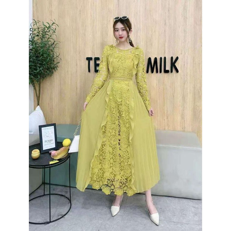 DRESS VIVORIE KOREAN LOOK PREMIUM