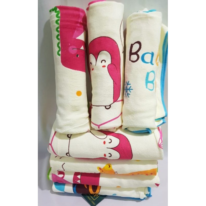 1 pcs handuk bayi rilex cream 50x100