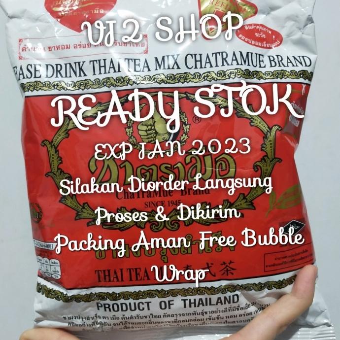 

[ COD ] Bubuk Chatramue Thai Tea Original 400g STOK TERBATAS Kode 1146
