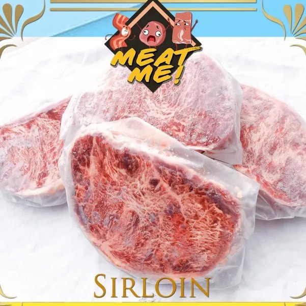 

daging steak sirloin 200gram aus