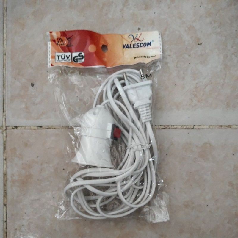 kabel fitting lampu + saklar
