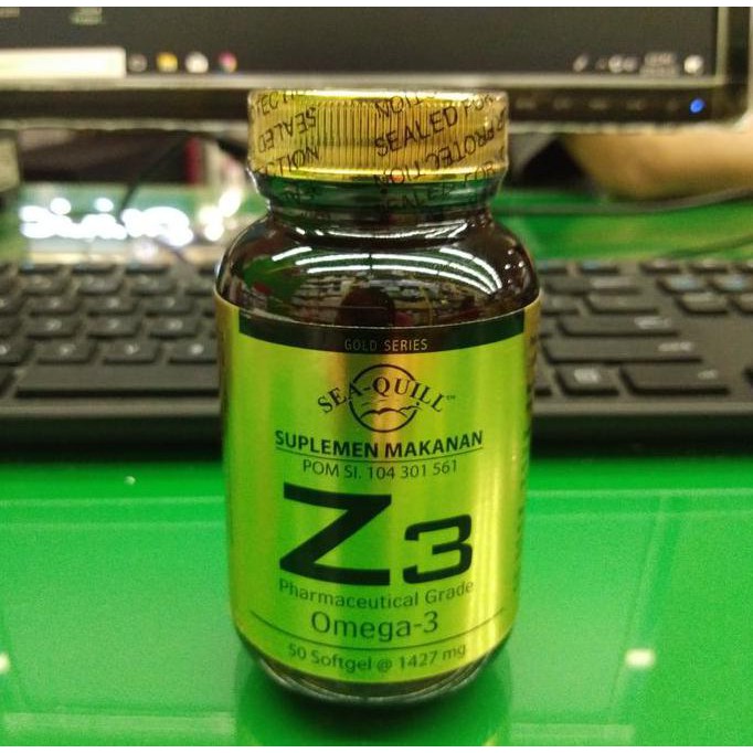 Promo Sea Quill Suplemen Makanan Z3 Omega 3 Isi 50 Softgel