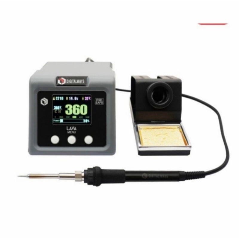 SOLDER STATION DIGITAL WAYS LAVA T12