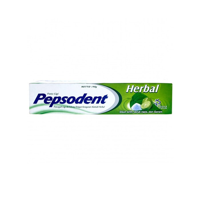 Odol Pepsodent Herbal 190gr odol Pasta Gigi Pepsoden Daun Sirih Jeruk Nipis