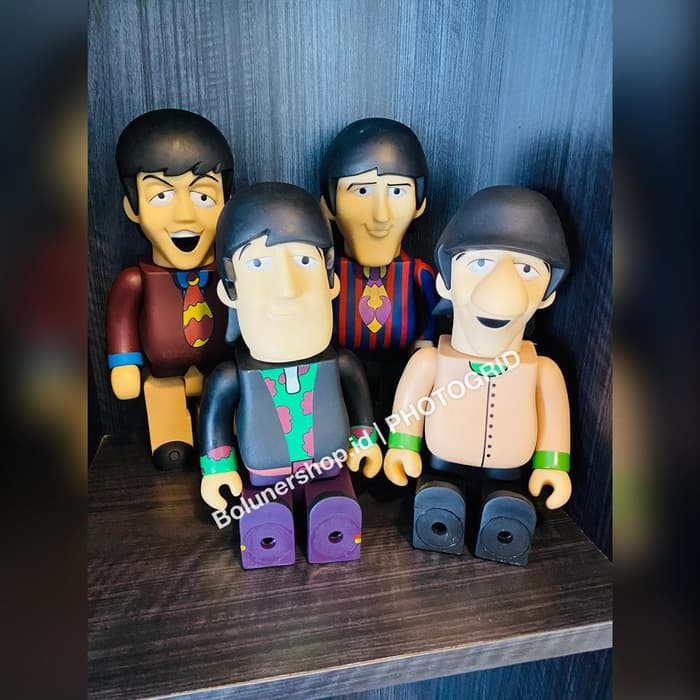 the beatles bearbrick