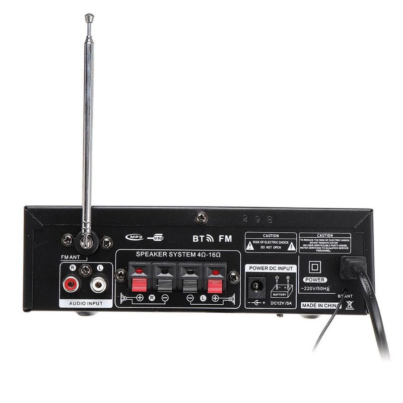 Audio amplifier karaoke home theater FM radio 600 W - BT-298A