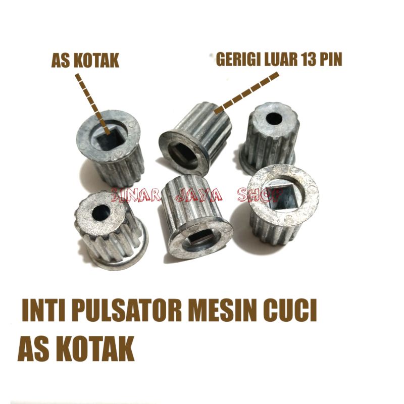 INTI PULSATOR MESIN CUCI AS KOTAK